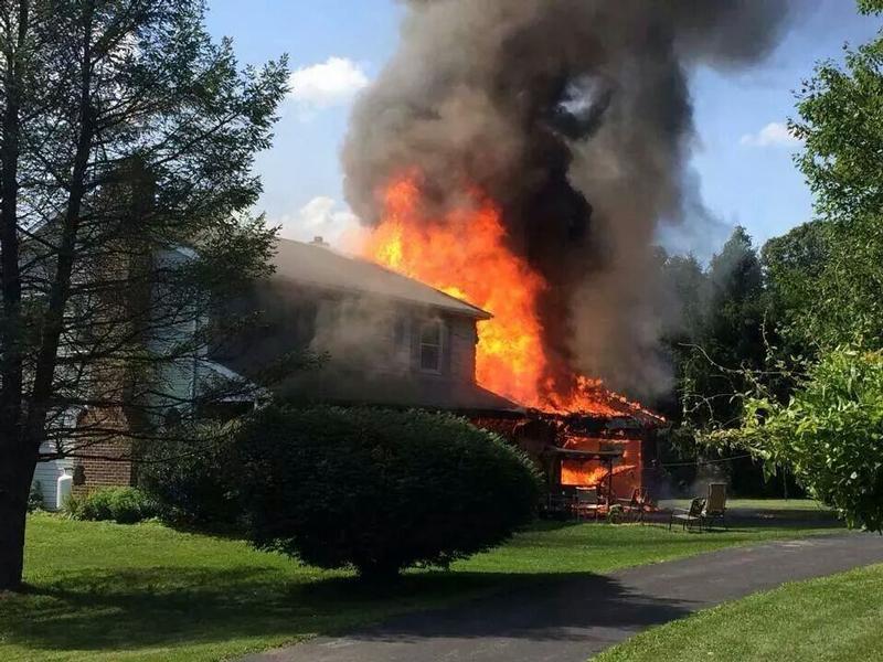 House fire - Birdell Rd. - 09/17/14